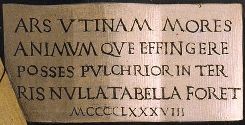 Inscripción Ghirlandaio